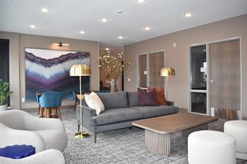 Cozy, modern space for work, relaxation, and socialization.